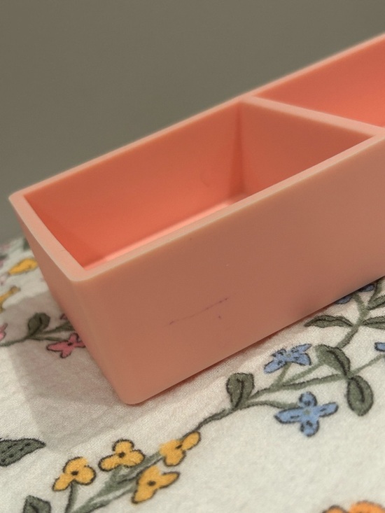 Poppin Softie This + That Tray, Blush, Preloved, Desktop Organizer - Picture 5 of 6